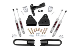 Ford F-250 Super Duty Suspension Lift Kit - Front + Rear - Rough Country - 3 Inch Lift Kit + N3 Shocks - '11-'16 Ford F-250 Super Duty Suspension Lift Kit - Front + Rear - Rough Country - 3 Inch Lift Kit + N3 Shocks - '11-'16